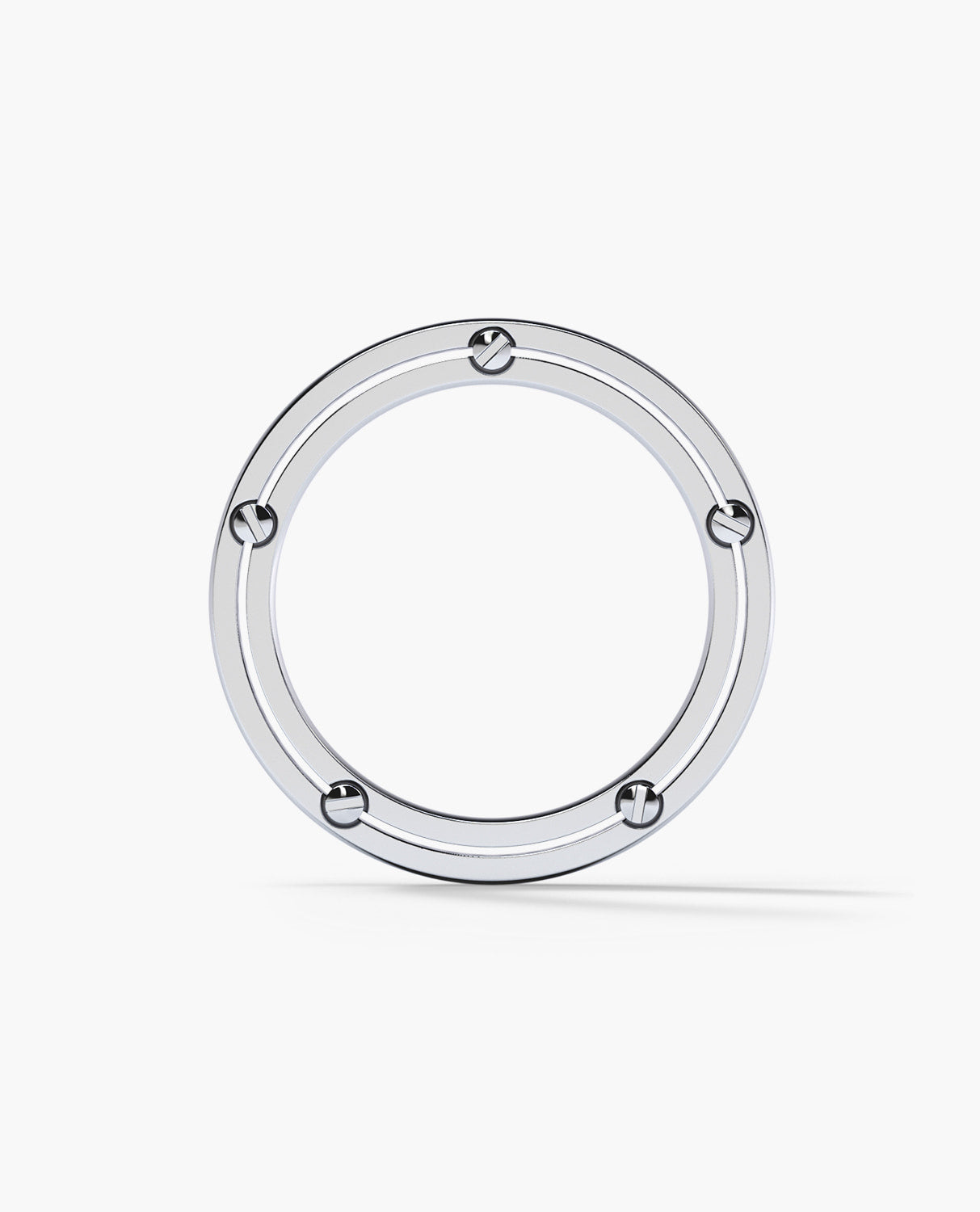 FRANKLIN Comfort Fit Gold Ring with 0.50ct Diamonds - 5mm