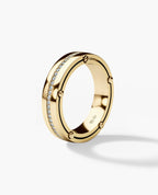 FRANKLIN Comfort Fit Gold Ring with 0.50ct Diamonds - 5mm