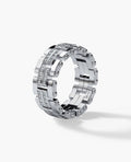 GETCHELL Gold Ring with 0.80ct Diamonds - Wide Version