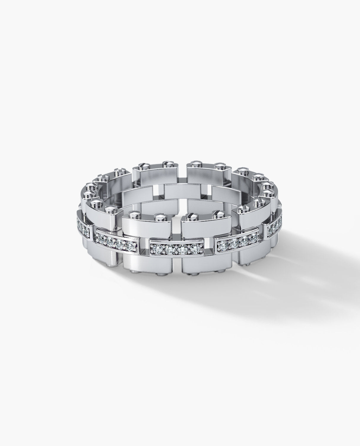 GETCHELL Gold Ring with 0.40ct Diamonds