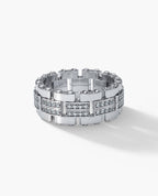 GETCHELL Gold Ring with 0.80ct Diamonds - Wide Version