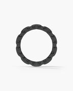 GETCHELL EverBlak Black Gold Ring - Wide Version