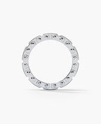 GETCHELL Gold Ring with 0.80ct Diamonds - Wide Version
