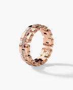 GETCHELL Gold Ring with 0.40ct Diamonds