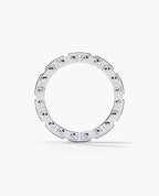 GETCHELL Gold Ring with 0.80ct Black Diamonds - Wide Version