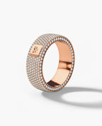 JERRITT Comfort Fit Gold Ring with 3.30ct Diamonds