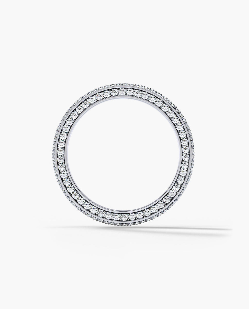JERRITT Comfort Fit Gold Ring with 3.30ct Diamonds