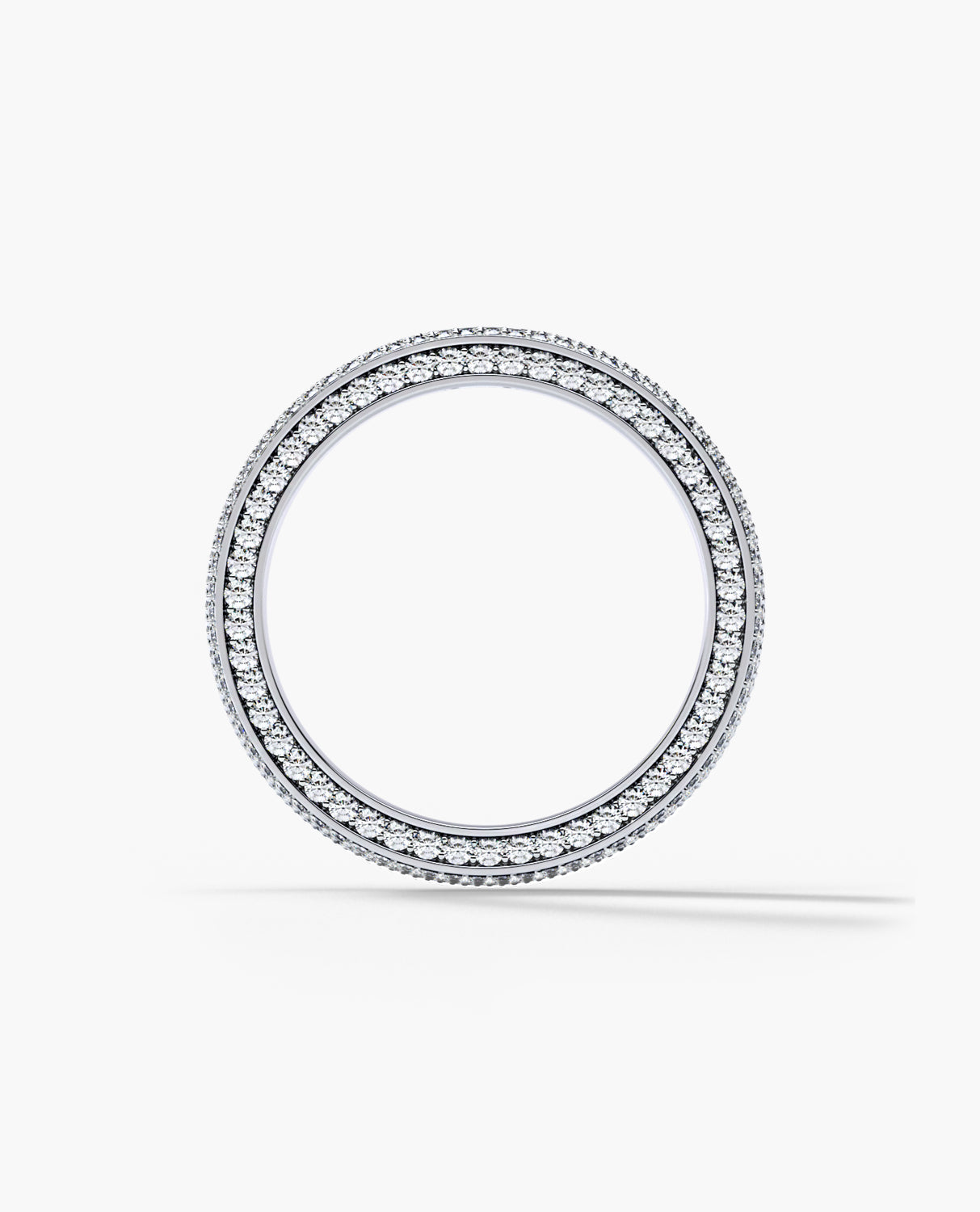 JERRITT Comfort Fit Gold Ring with 3.30ct Diamonds