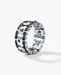LA PAZ Ring with 1.20ct Black Diamonds