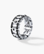 LA PAZ Ring with 1.20ct Black Diamonds