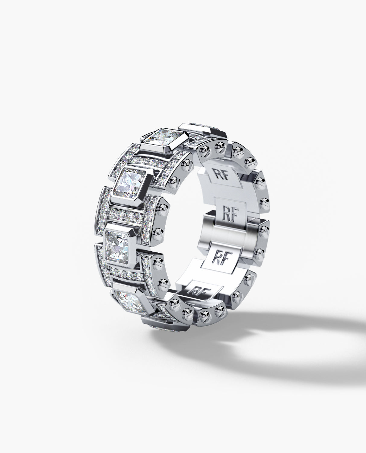 LA PAZ Gold Ring with 4.70ct Diamonds