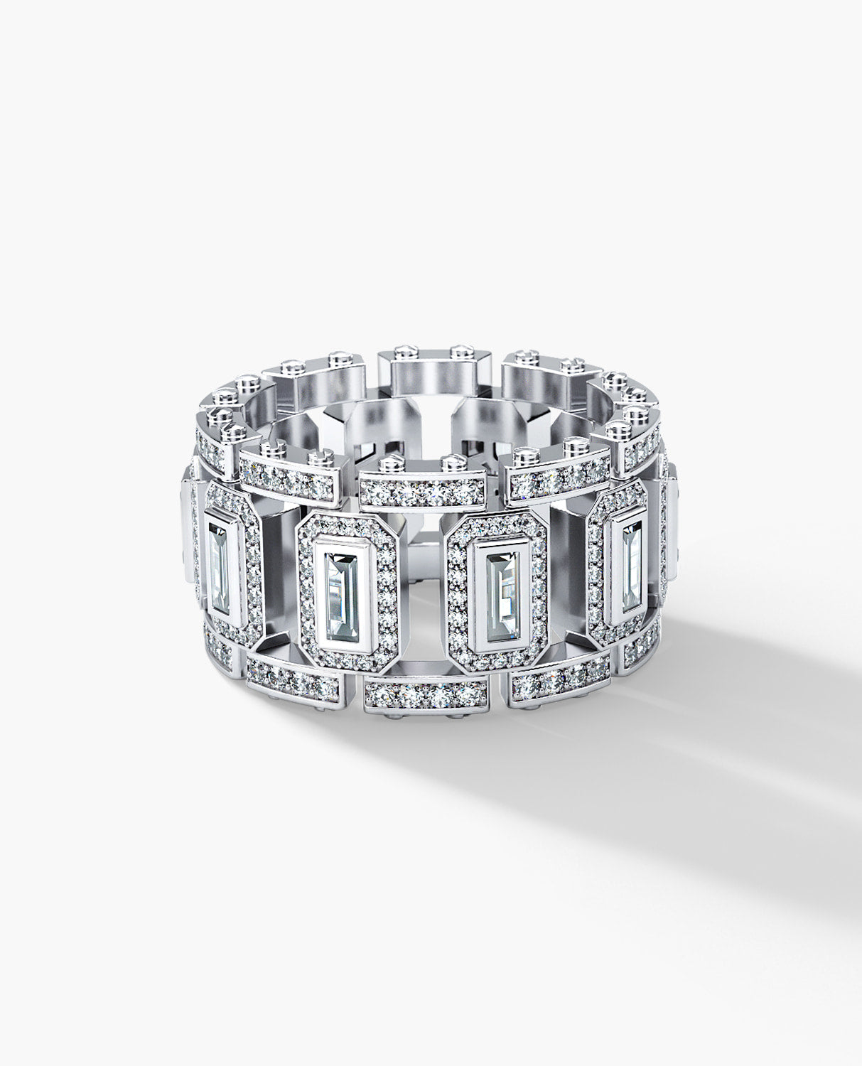 LA PAZ Gold Ring with 3.20ct Diamonds