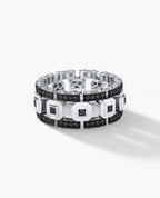 LA PAZ Ring with 1.20ct Black Diamonds