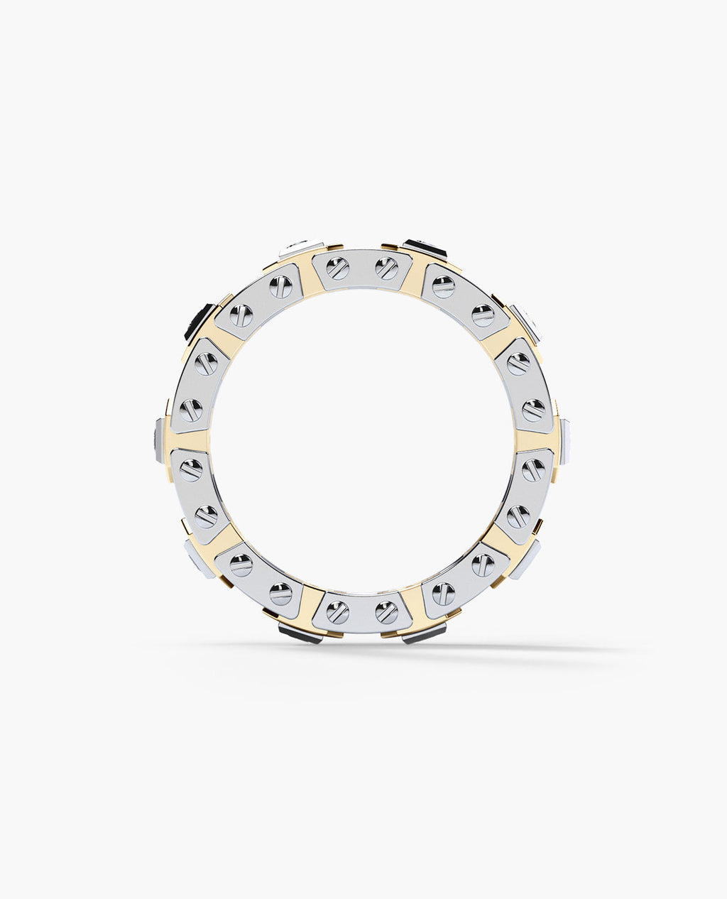 LA PAZ Two-Tone Gold Ring with 0.40ct Diamonds