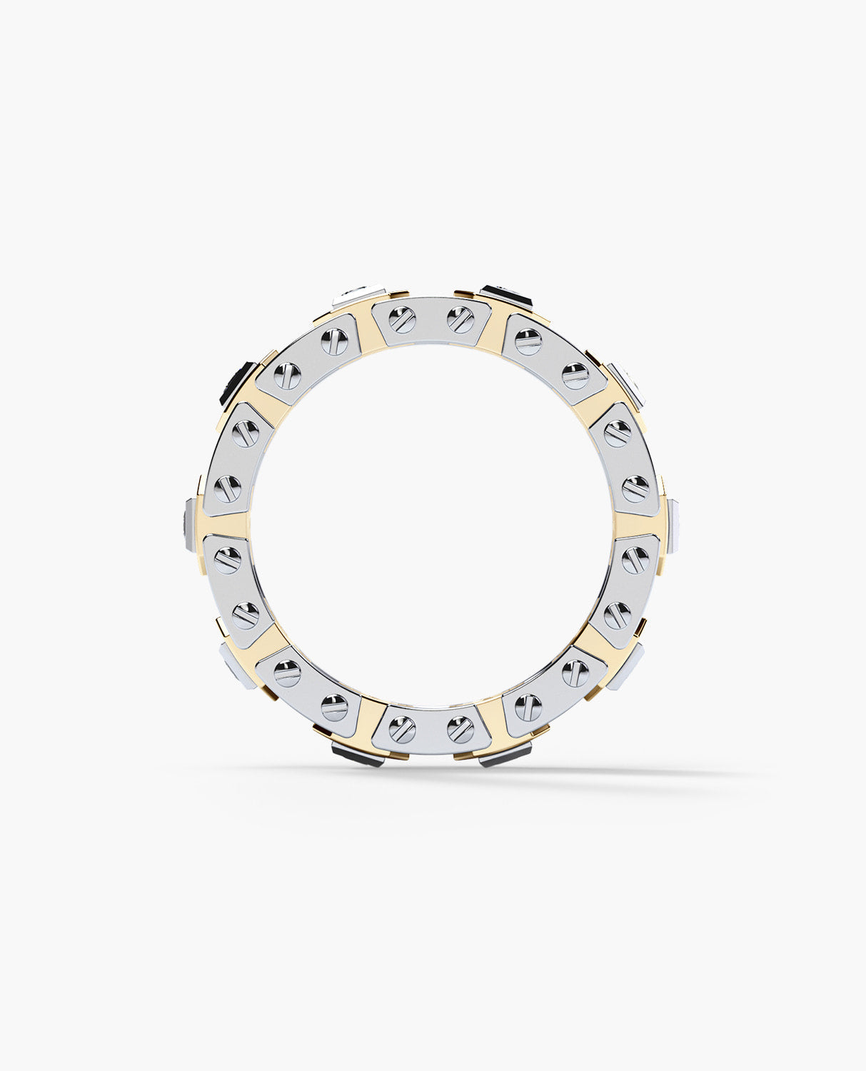 LA PAZ Two-Tone Gold Ring with 0.40ct Diamonds
