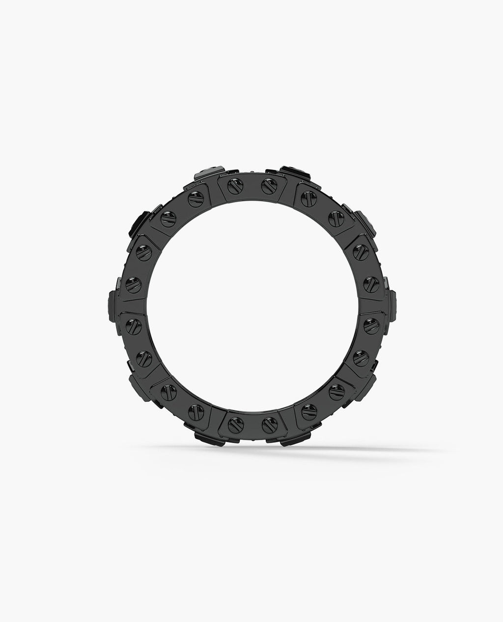 LA PAZ EverBlak Black Gold Ring with 1.20ct Black Diamonds