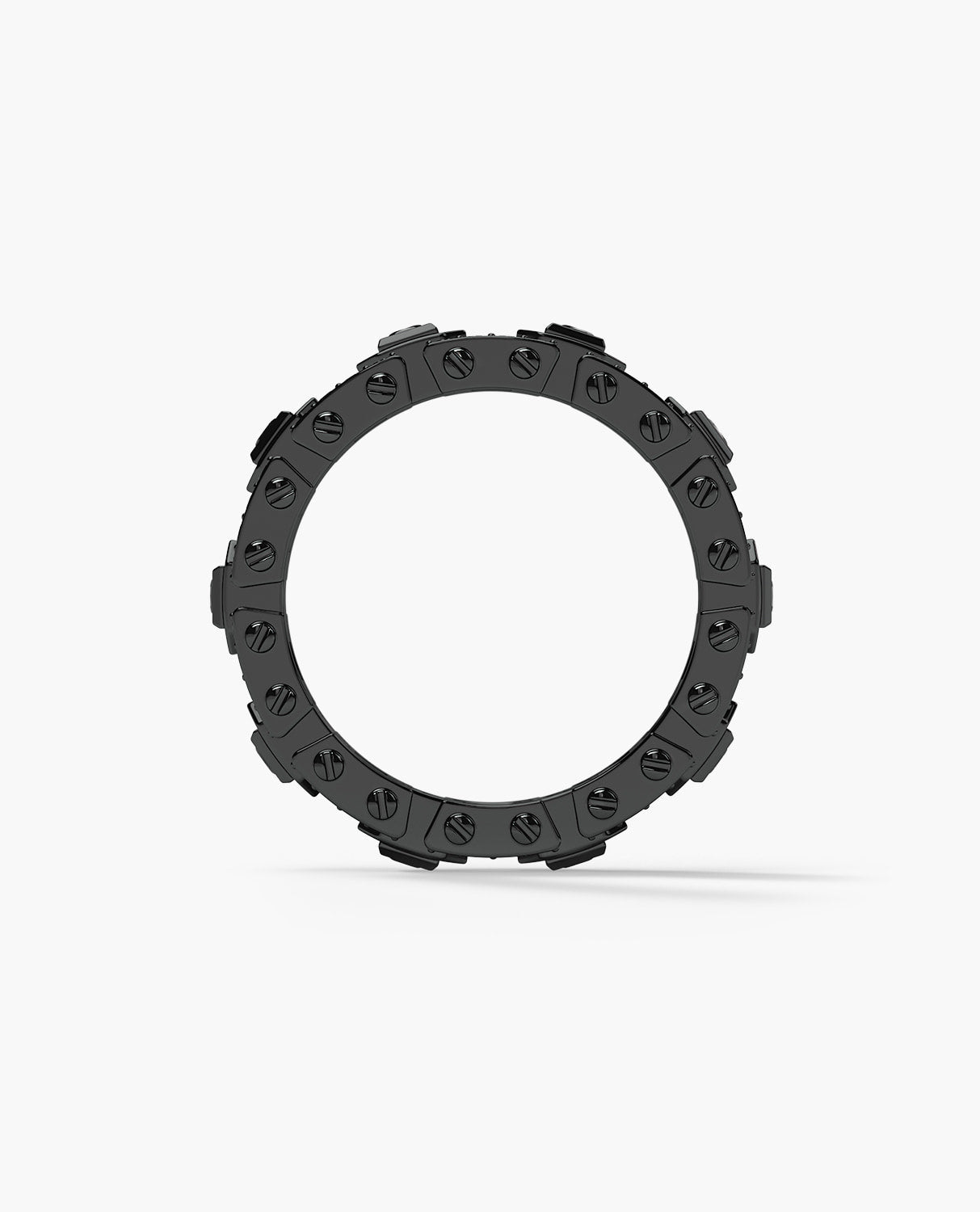 LA PAZ EverBlak Black Gold Ring with 1.20ct Black Diamonds