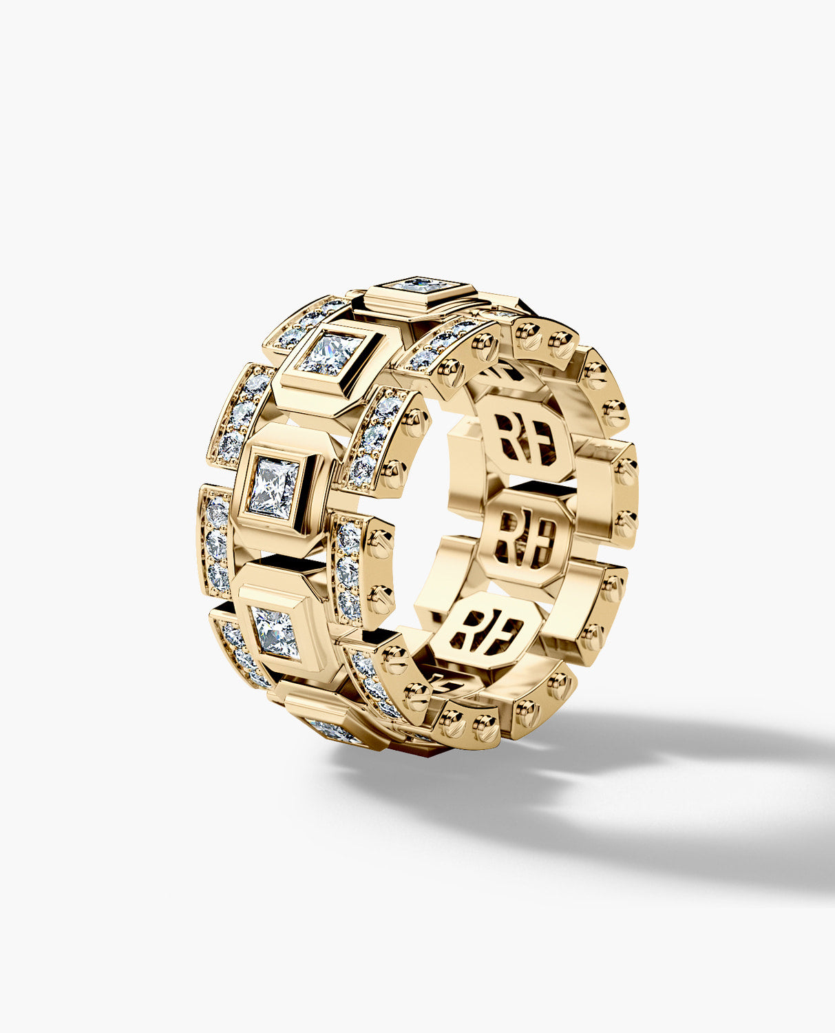 LA PAZ Gold Ring with 3.30ct Diamonds