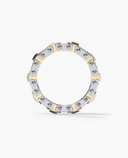 LA PAZ Two-Tone Gold Ring with 1.80ct Diamonds