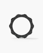 LA PAZ EverBlak Black Gold Ring with 0.40ct Black Diamonds
