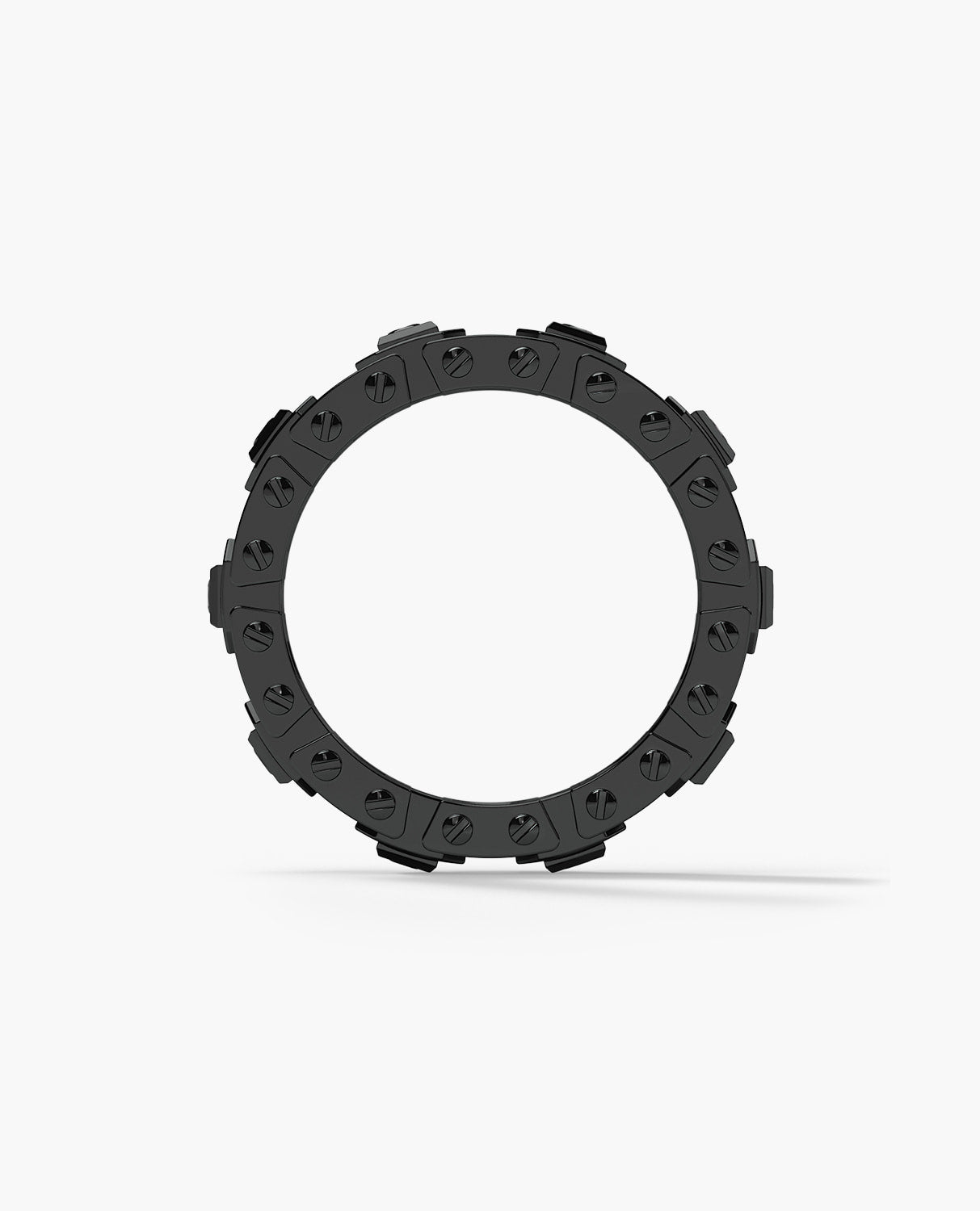 LA PAZ EverBlak Black Gold Ring with 0.40ct Black Diamonds