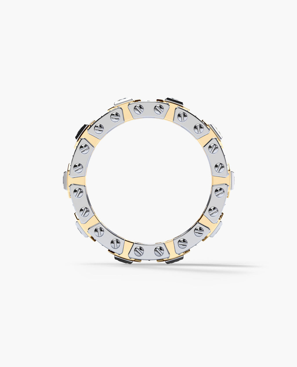 LA PAZ Two-Tone Gold Ring with 1.20ct Diamonds
