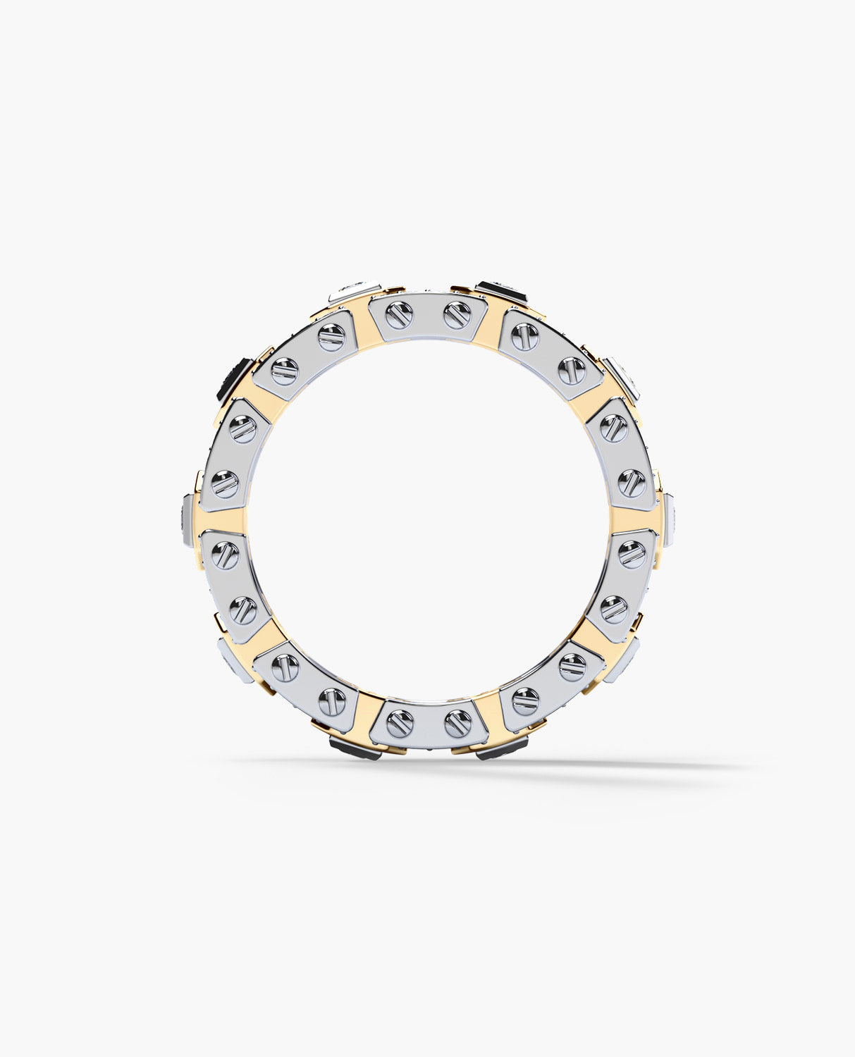 LA PAZ Two-Tone Gold Ring with 1.20ct Diamonds