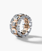 LA PAZ Two-Tone Gold Ring with 3.30ct Diamonds