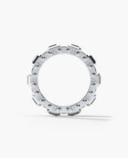 LA PAZ Gold Ring with 4.70ct Black Diamonds