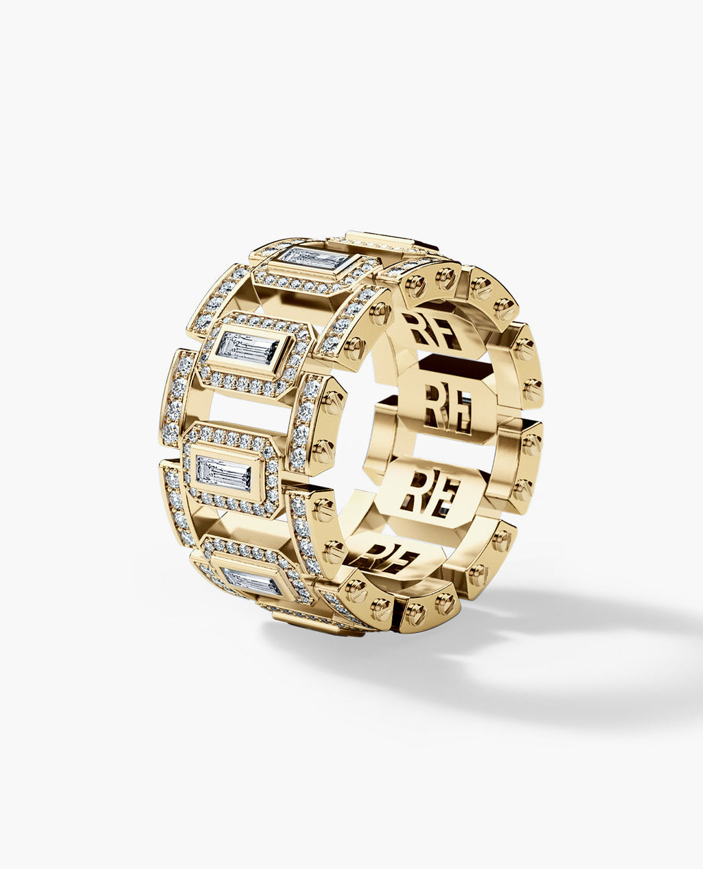 LA PAZ Gold Ring with 3.20ct Diamonds