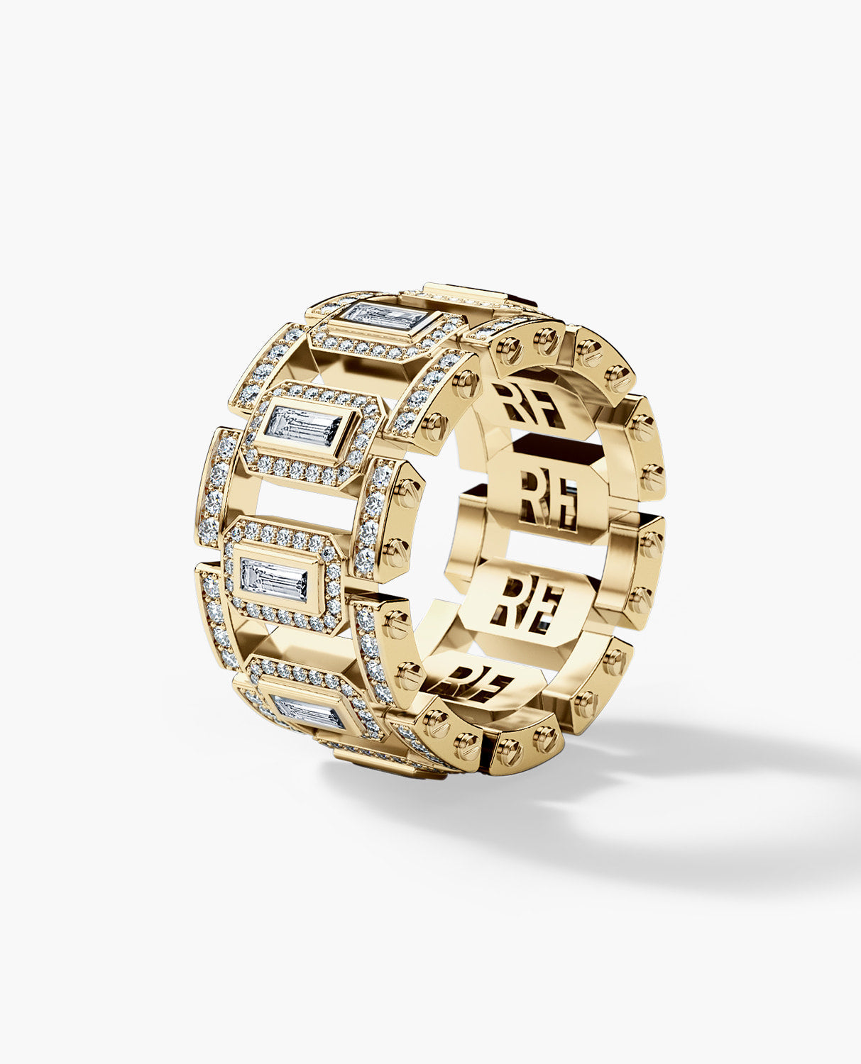 LA PAZ Gold Ring with 3.20ct Diamonds