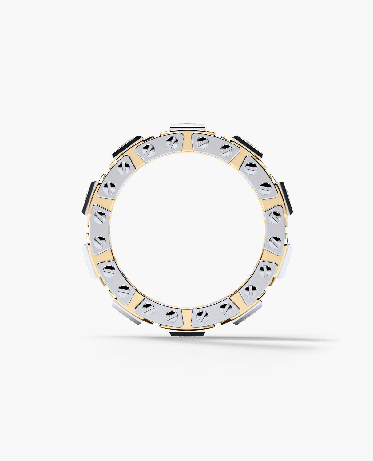 LA PAZ Two-Tone Gold Ring with 3.30ct Diamonds