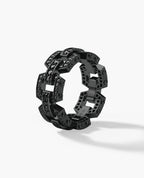 NORTHSTAR EverBlak Black Gold Ring with 1.10ct Black Diamonds