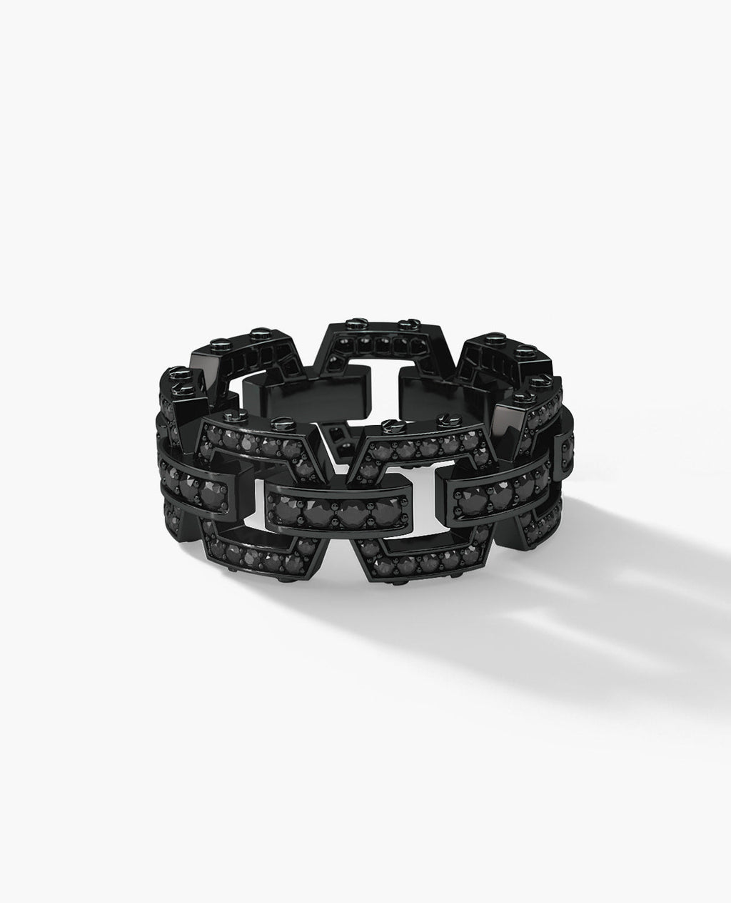 NORTHSTAR EverBlak Black Gold Ring with 1.10ct Black Diamonds
