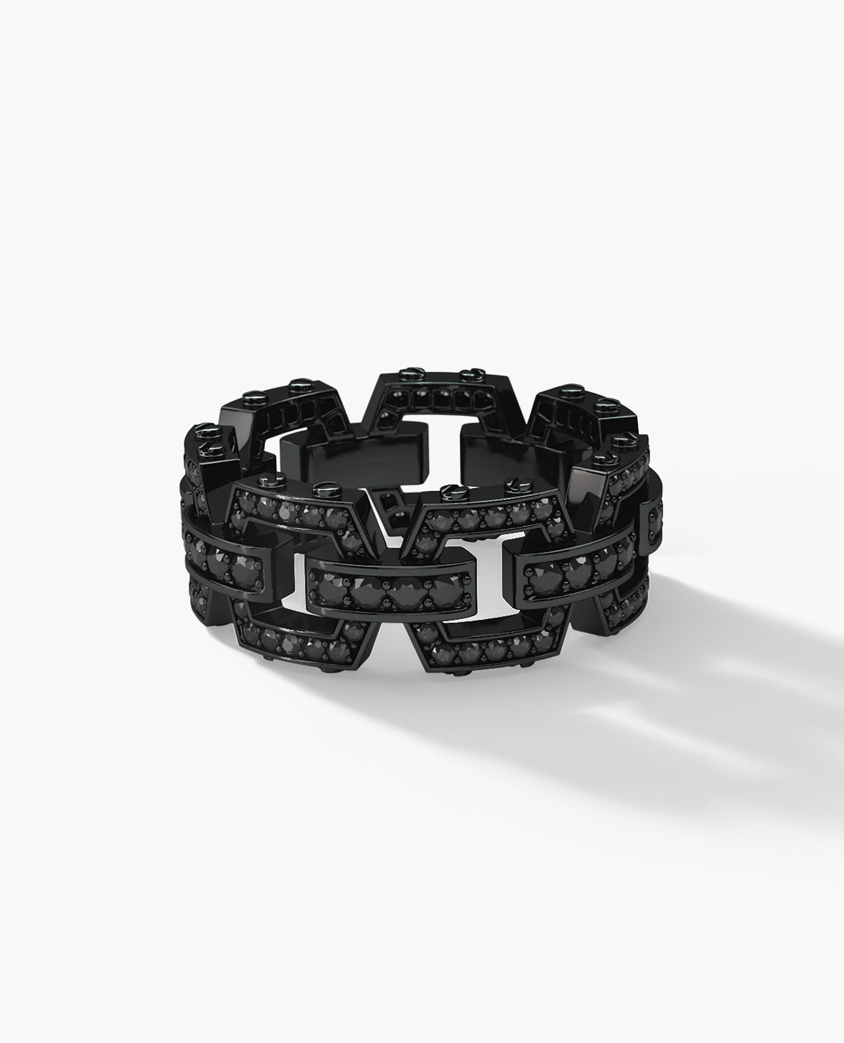 NORTHSTAR EverBlak Black Gold Ring with 1.10ct Black Diamonds