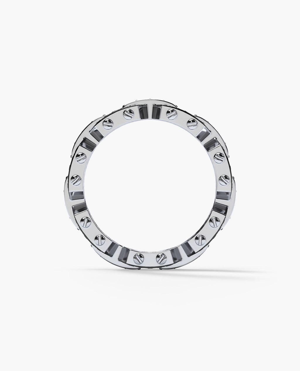 NORTHSTAR Gold Ring with 1.10ct Black Diamonds