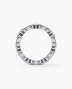 NORTHSTAR Gold Ring with 1.10ct Black Diamonds