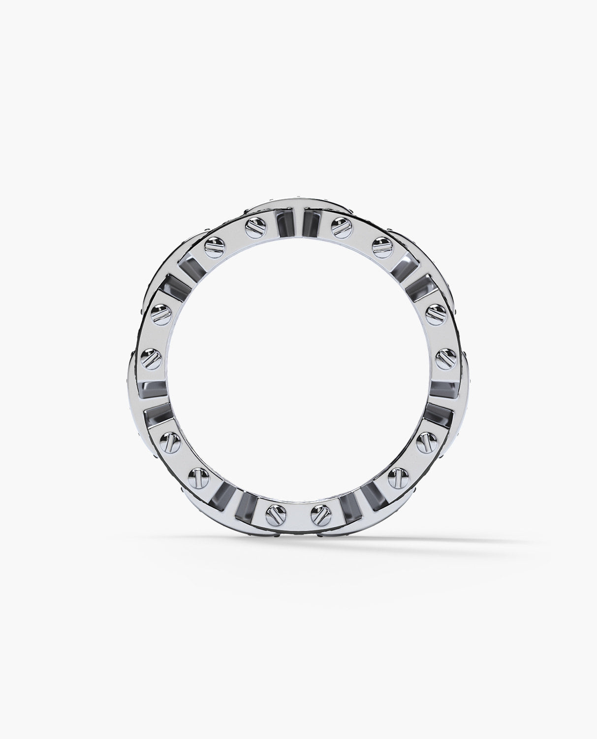 NORTHSTAR Gold Ring with 1.10ct Black Diamonds