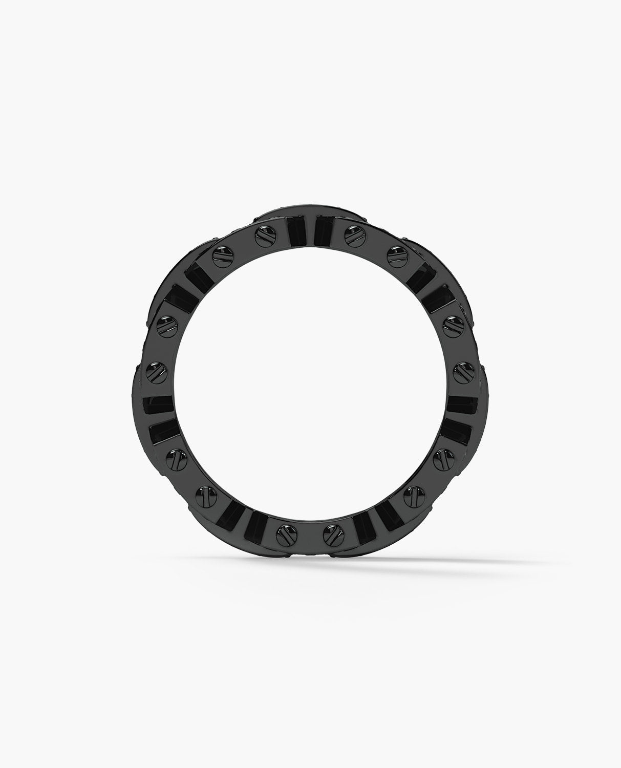 NORTHSTAR EverBlak Black Gold Ring with 1.10ct Black Diamonds