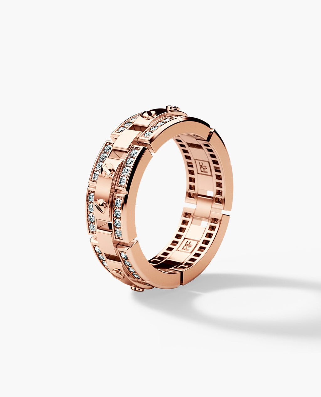 REX Gold Ring with 0.40ct Diamonds