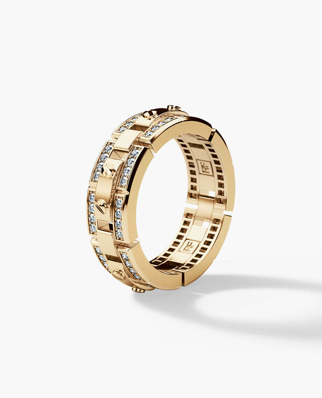 REX Gold Ring with 0.40ct Diamonds