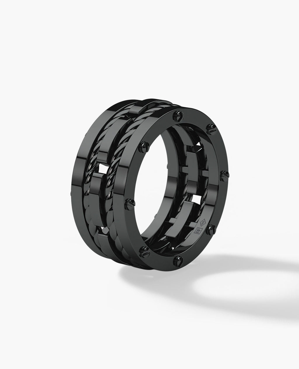 ROPES EverBlak Black Gold Ring