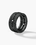 ROPES EverBlak Black Gold Ring with 1.45ct Black Diamonds