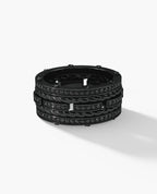 ROPES EverBlak Black Gold Ring with 1.45ct Black Diamonds