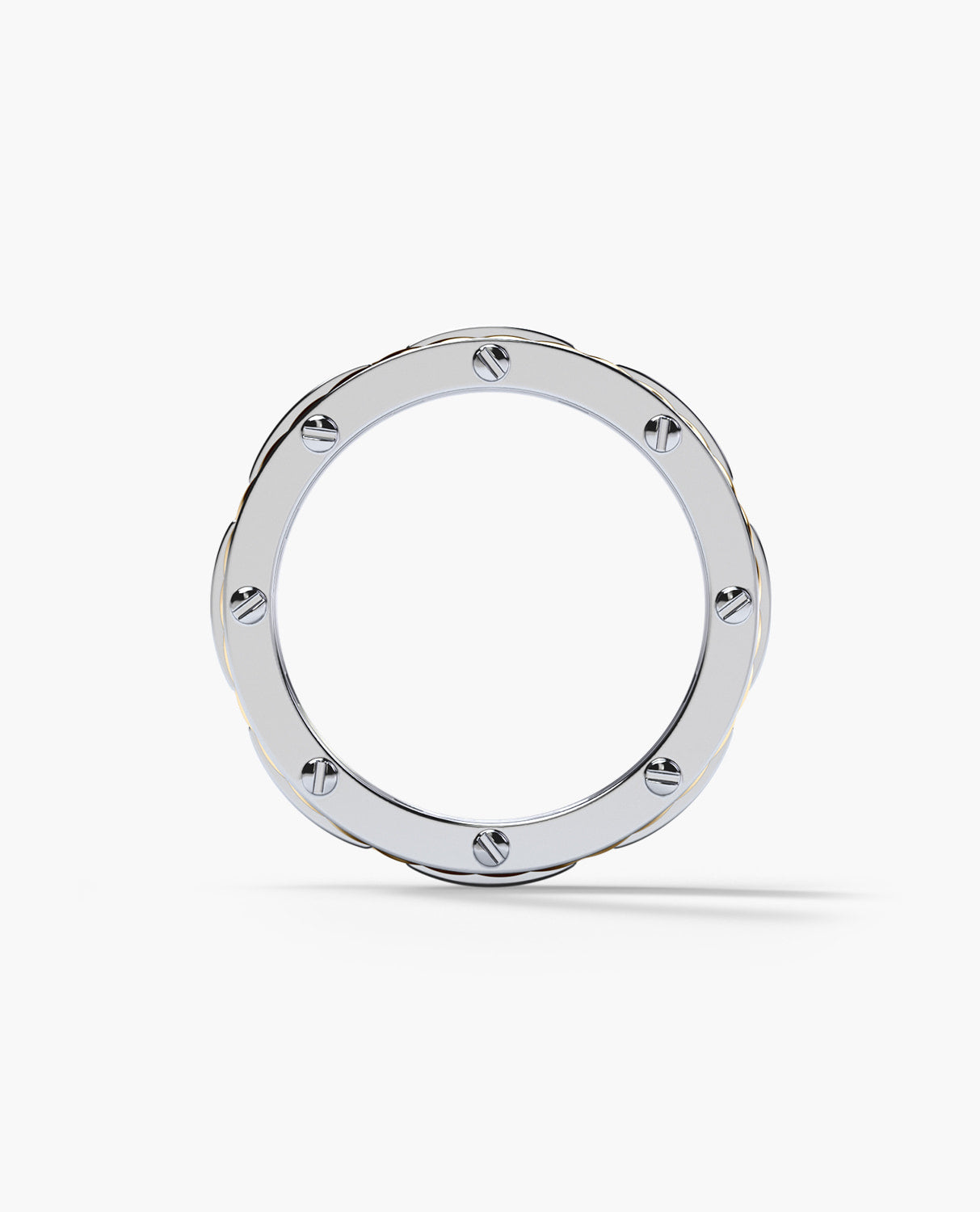 ROPES Two-Tone Gold Ring with 1.05ct Diamonds