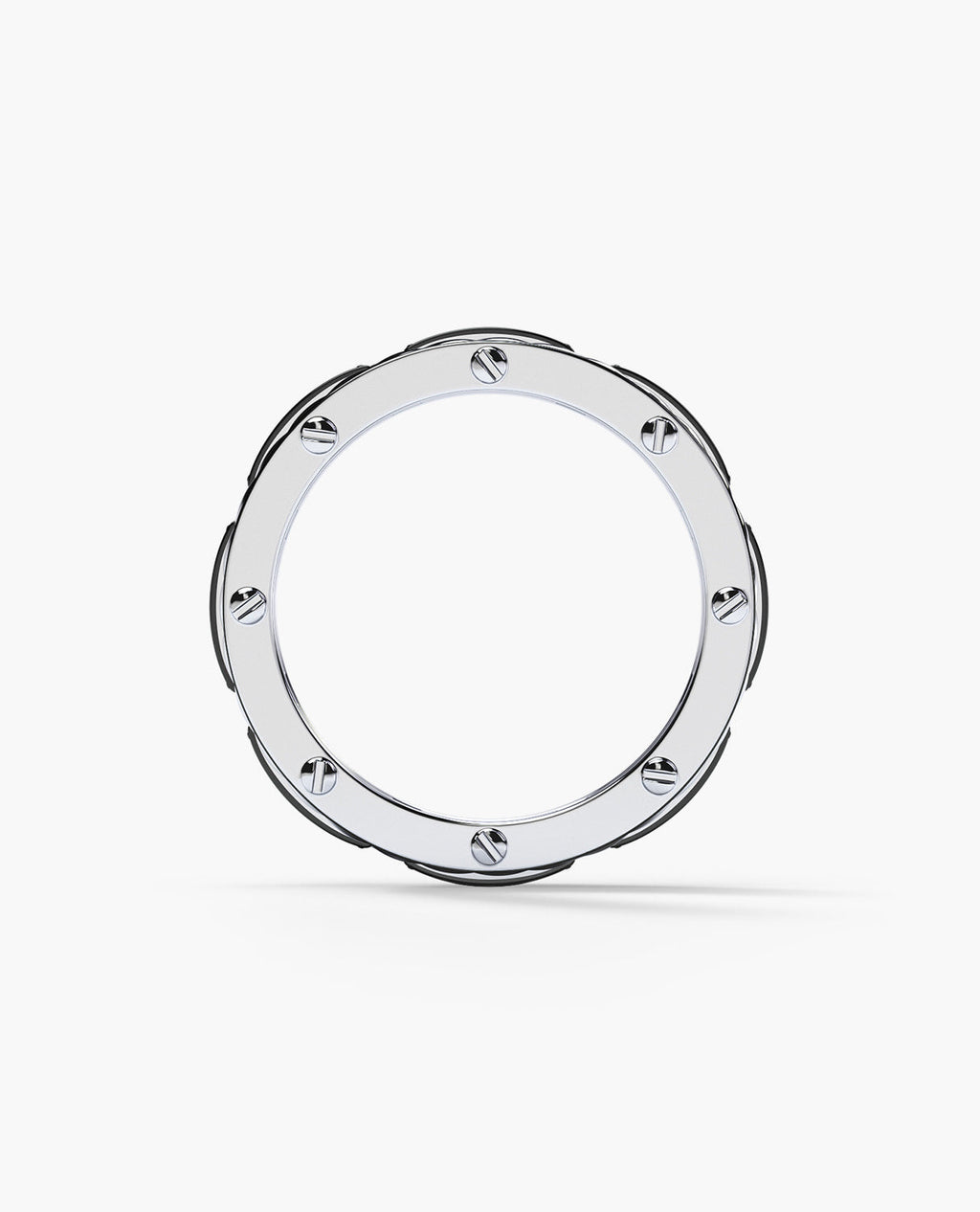 ROPES Gold Ring with 1.45ct Black Diamonds