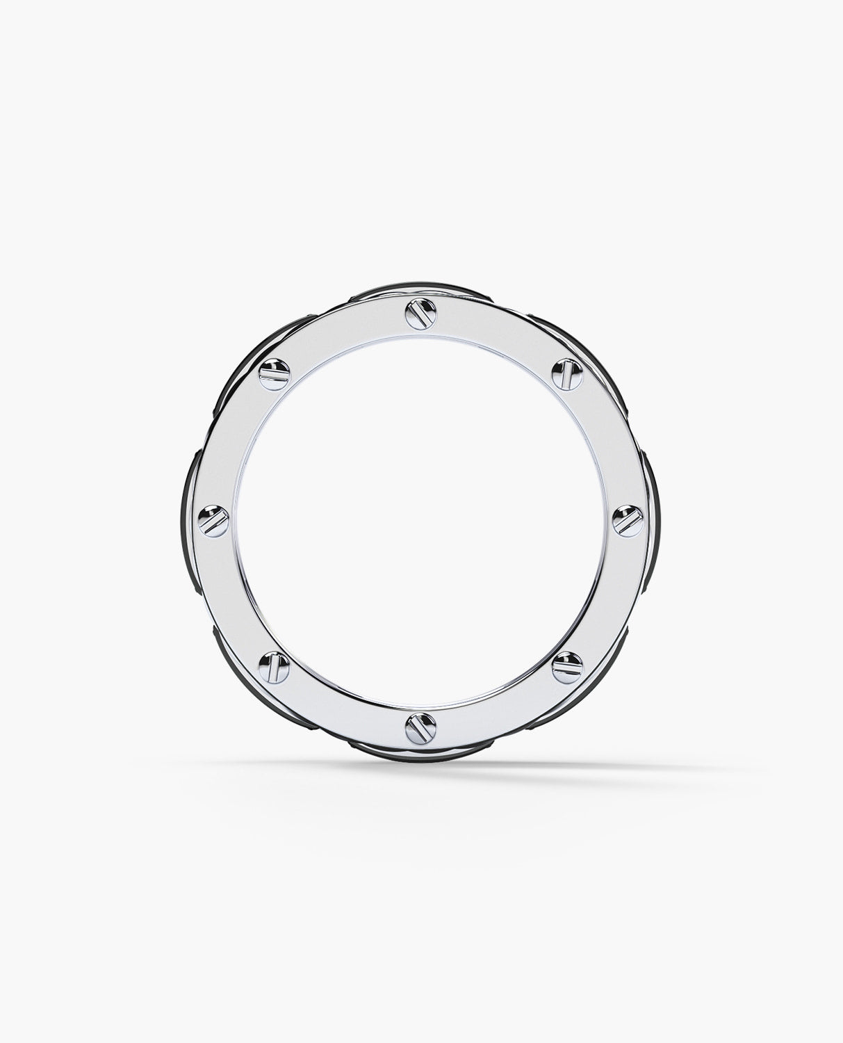 ROPES Gold Ring with 1.45ct Black Diamonds