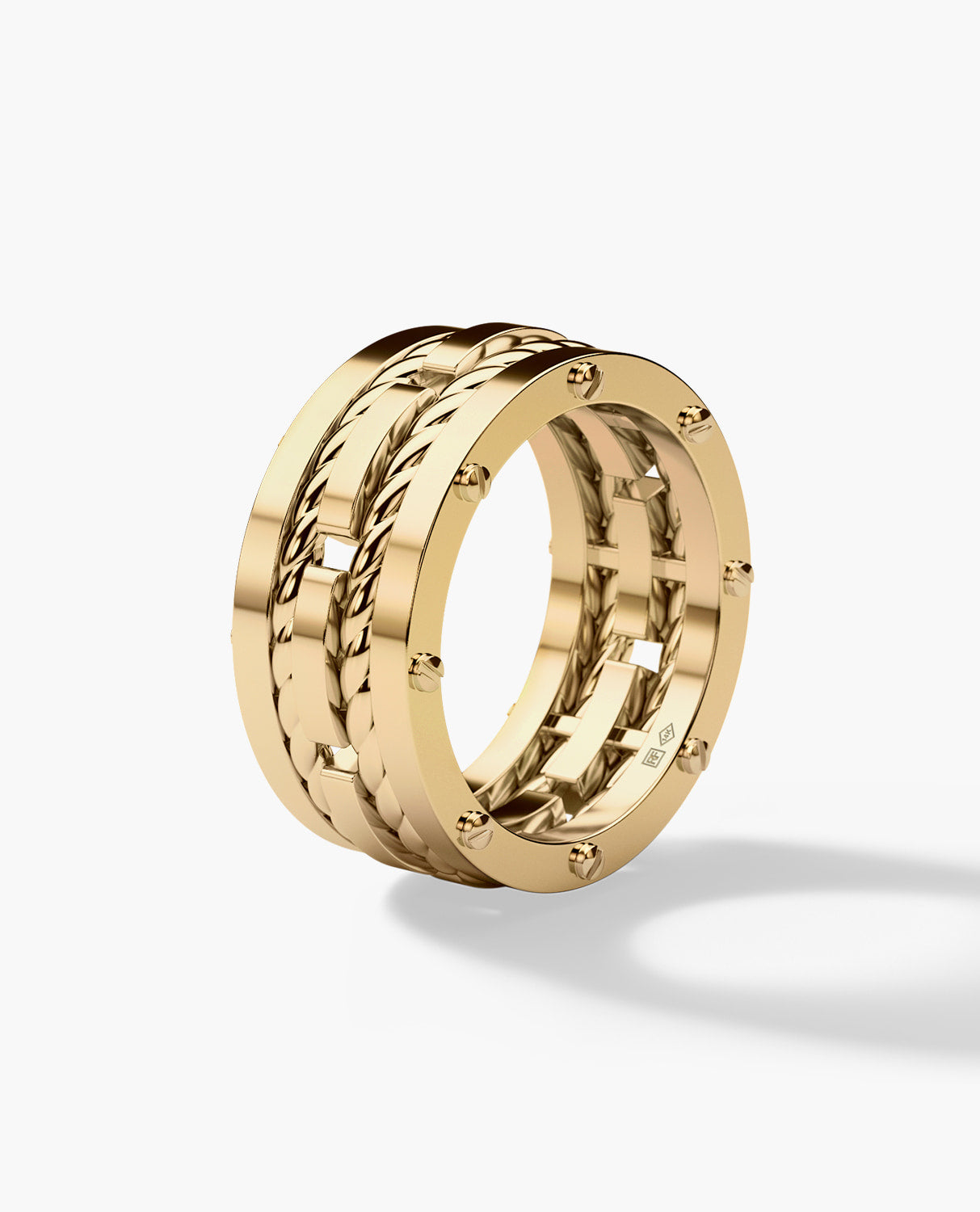 ROPES Gold Ring