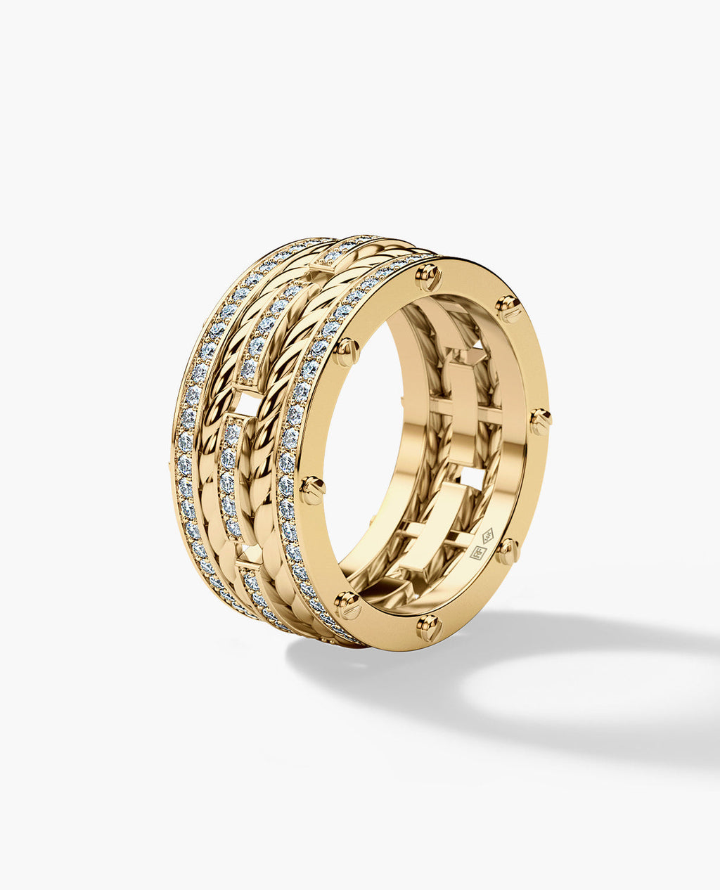 ROPES Gold Ring with 1.45ct Diamonds