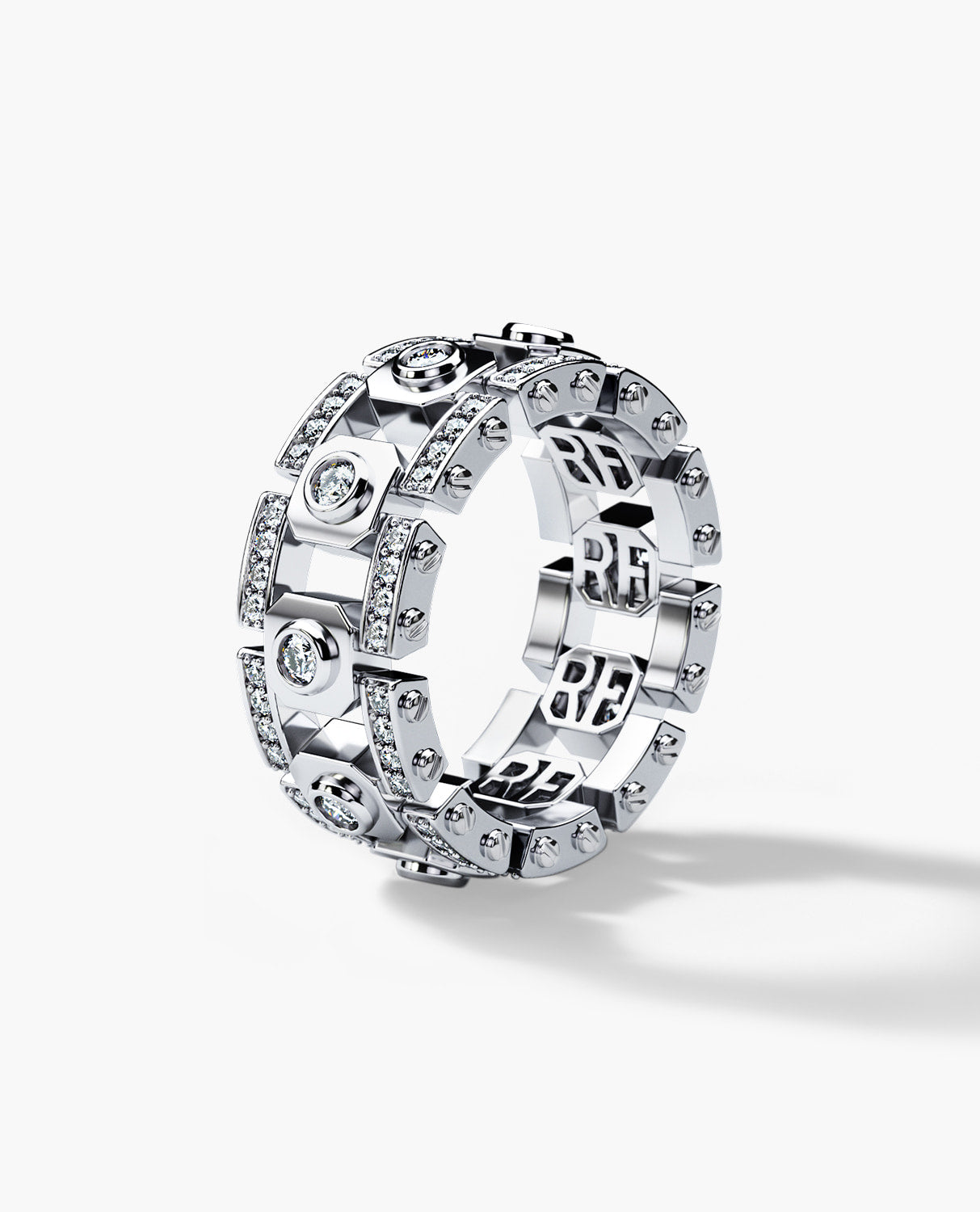 TALLAPOOSA Gold Ring with 1.30ct Diamonds